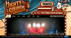 Desktop Screenshot of mightysounds.cz