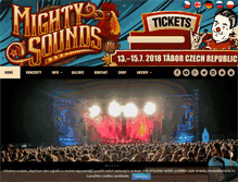 Tablet Screenshot of mightysounds.cz